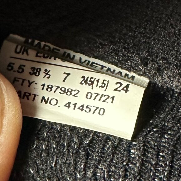 Salomon Cross Pro 2 Womens Trail Running Gorpcore Sock Sneaker All Black Size 7 - Picture 7 of 7